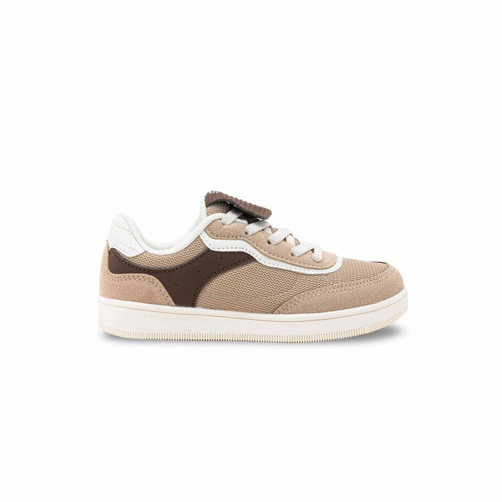Girls Beige Casual Jogger KD1947