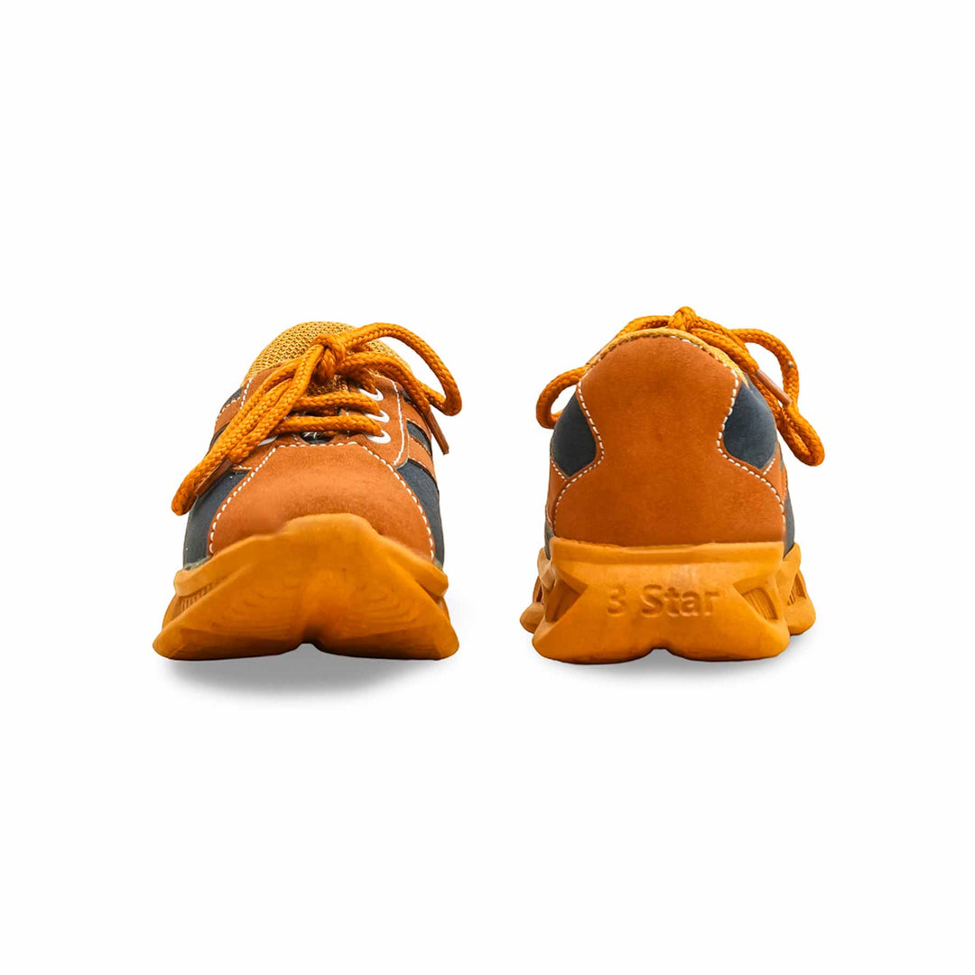 Babies Brown Casual Booties KD1958