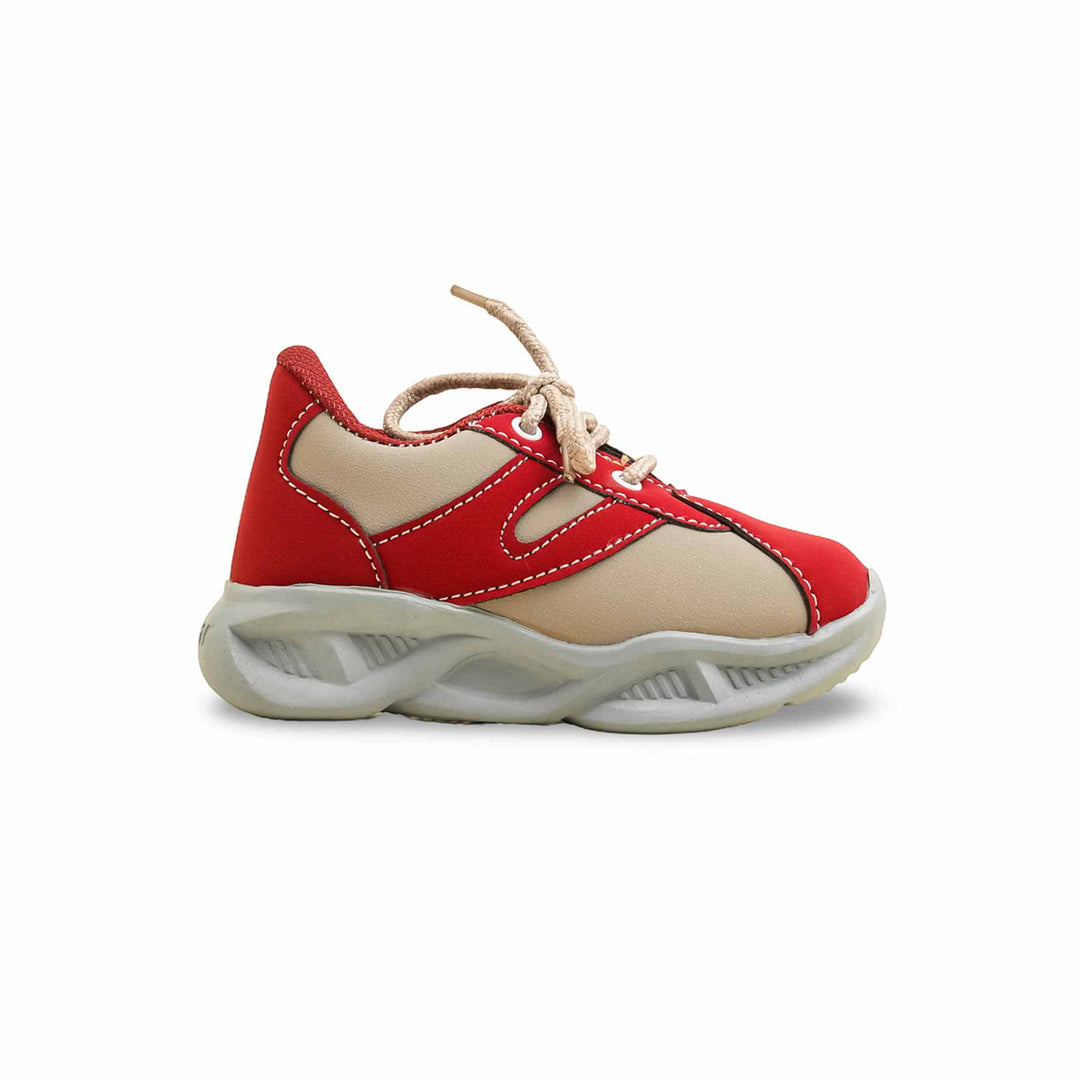 Babies Red Casual Booties KD1958