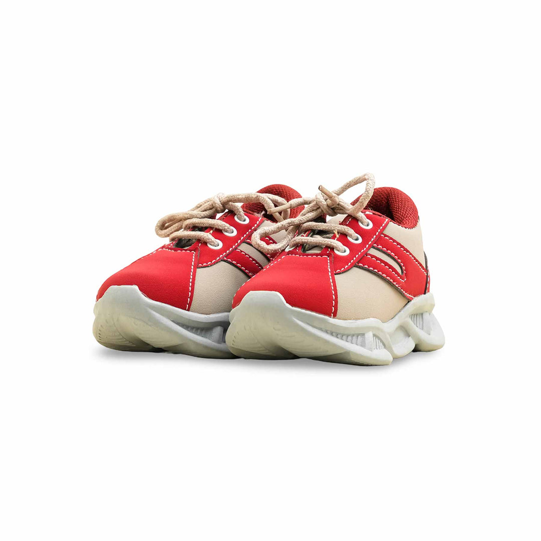 Babies Red Casual Booties KD1958