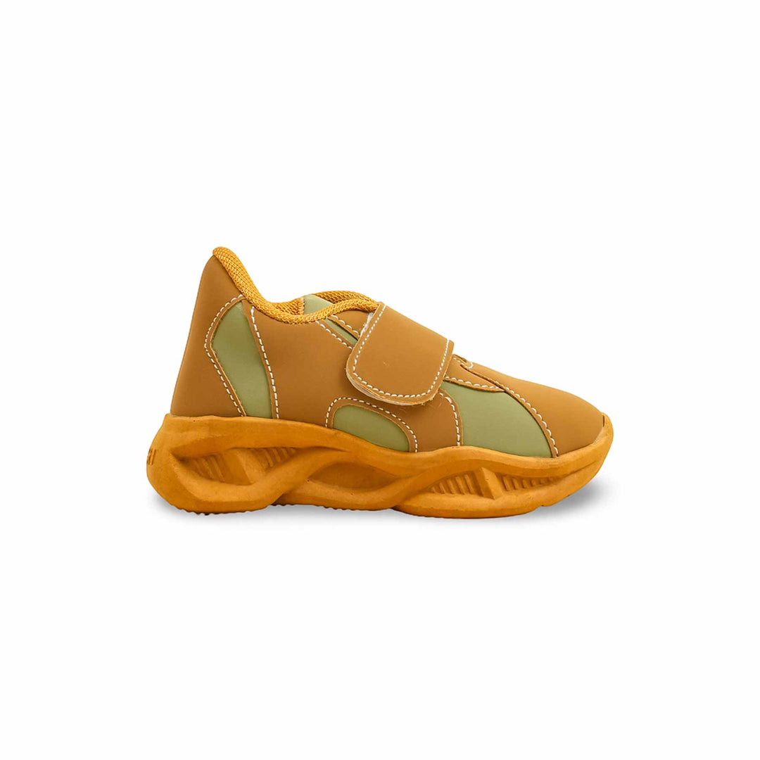 Babies Brown Casual Booties KD1959
