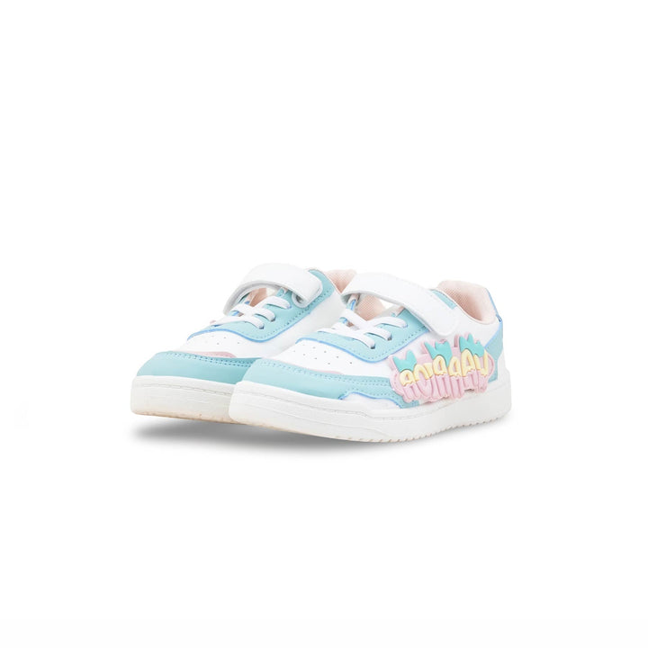 Girls Aqua Green Casual Jogger KD1976