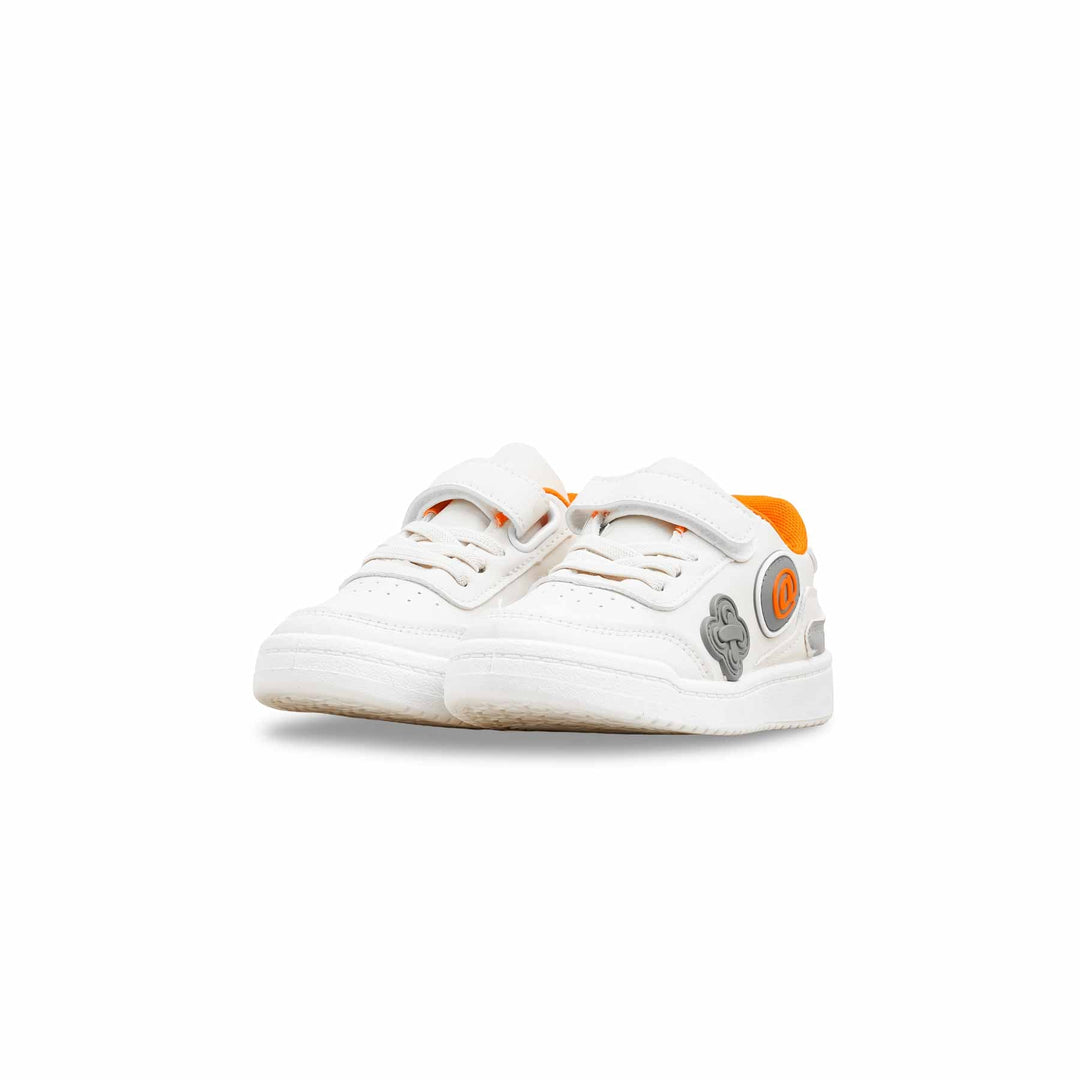 Girls White Casual Jogger KD1977