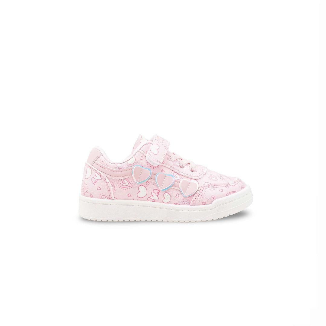 Girls Pink Casual Jogger KD1981
