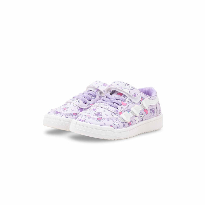 Girls Purple Casual Jogger KD1981