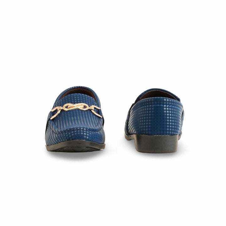 Boys Navy Formal Shoes KD2198