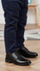 Boys Black Formal Shoes KD2213