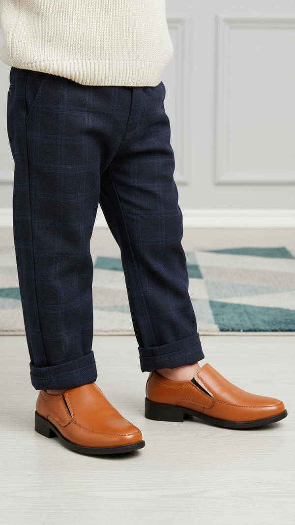 Boys Mustard Formal Shoes KD2215