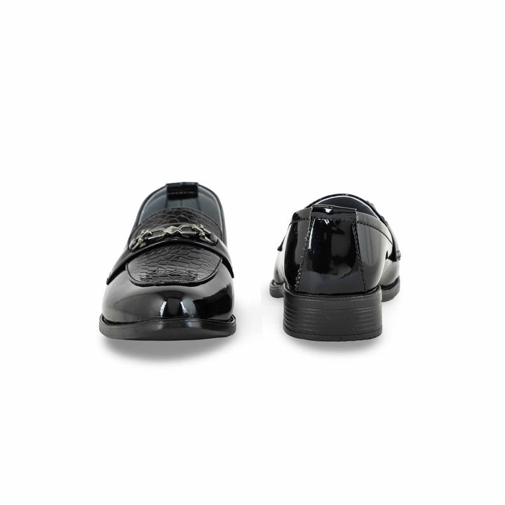 Boys Black Formal Shoes KD2219