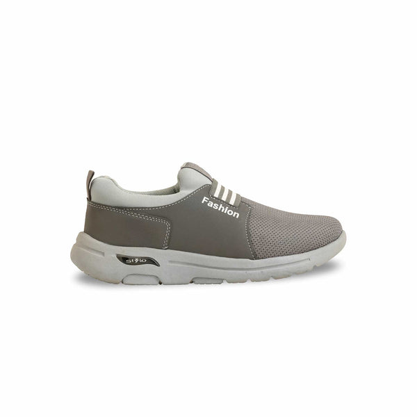 Boys Grey Casual Canvas KD2325