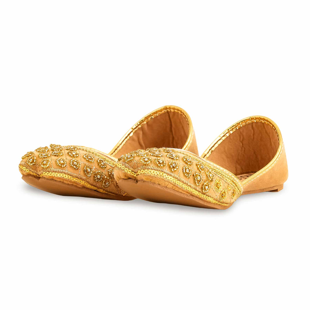 Girls Golden Fancy Khusa KD2447