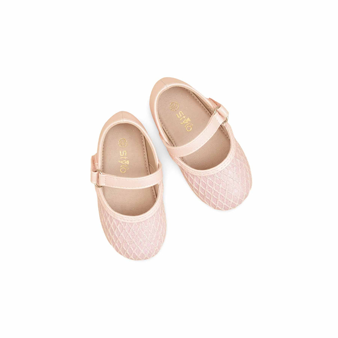 Girls Pink Casual Jogger KD2457