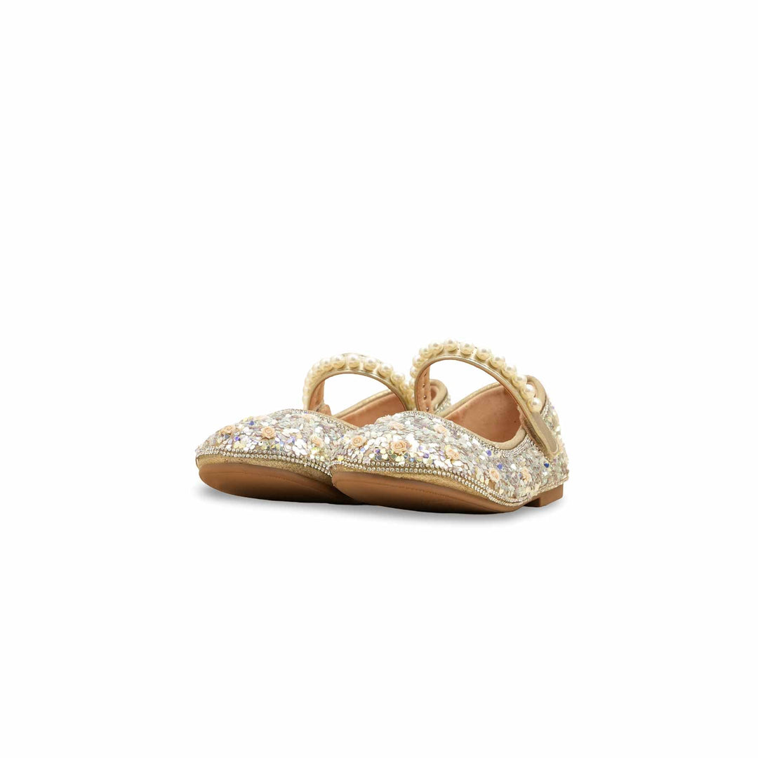 Girls Golden Casual Jogger KD2459