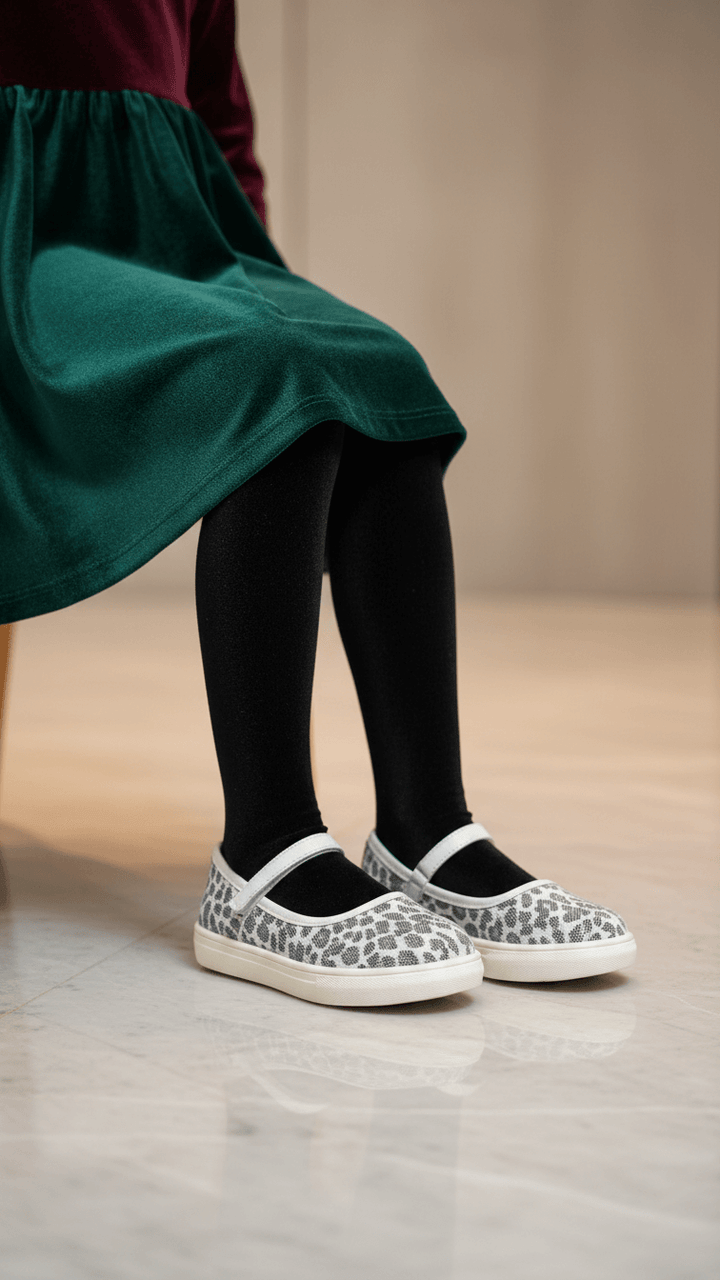 Girls Blue Casual Pumps KD2460