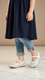 Girls White Casual Pumps KD2466
