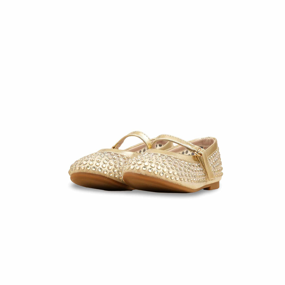 Girls Golden Casual Jogger KD2466