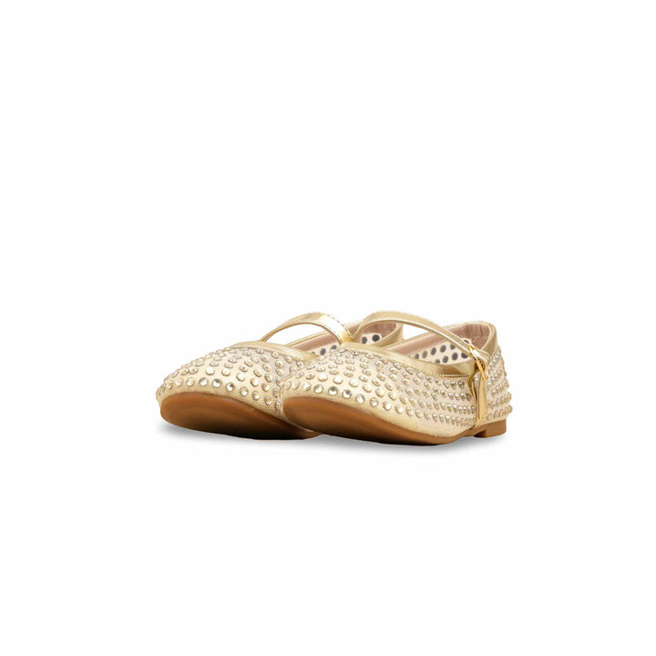 Girls Golden Casual Jogger KD2467