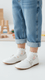Girls White Fancy Pumps KD2468