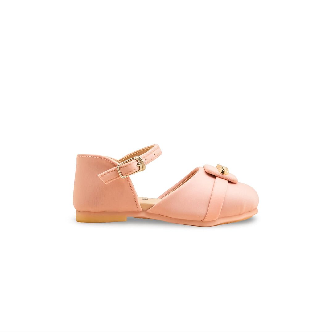 Girls Pink Formal Pumps KD2477