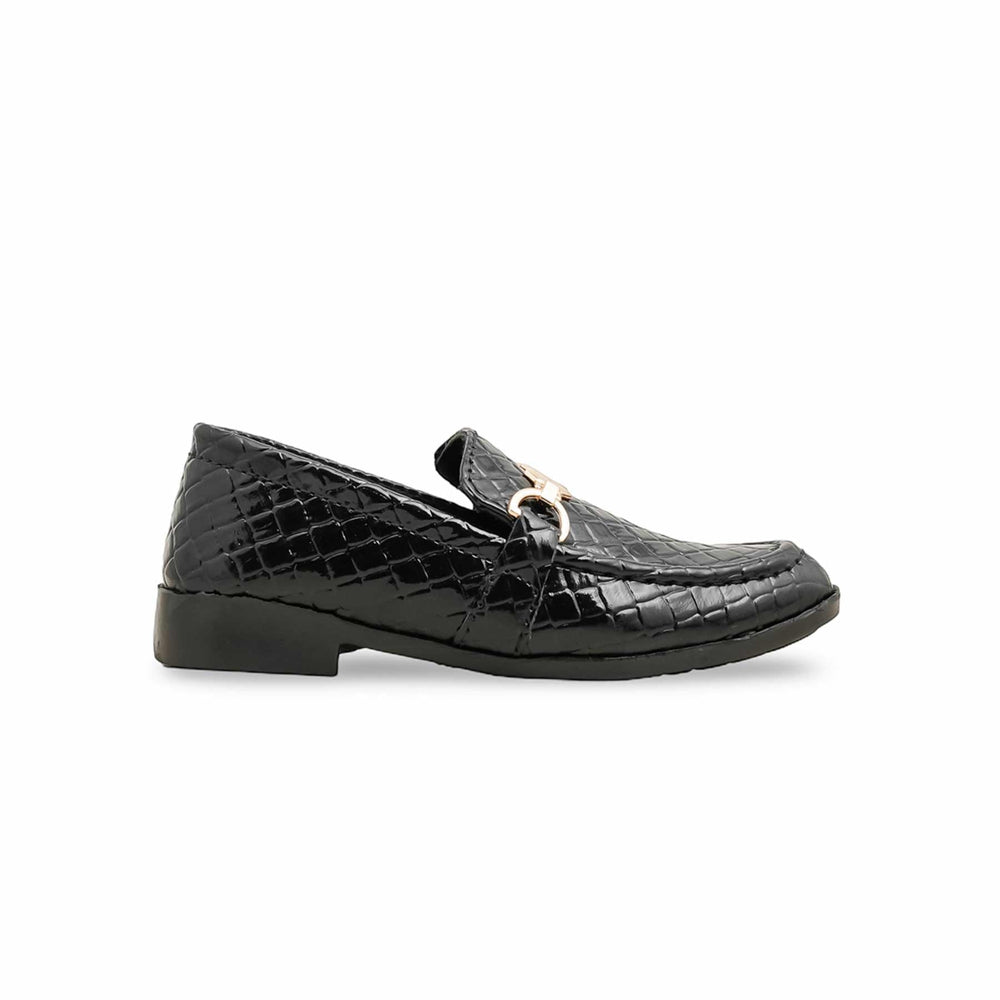 Boys Black Formal Shoes KD2495