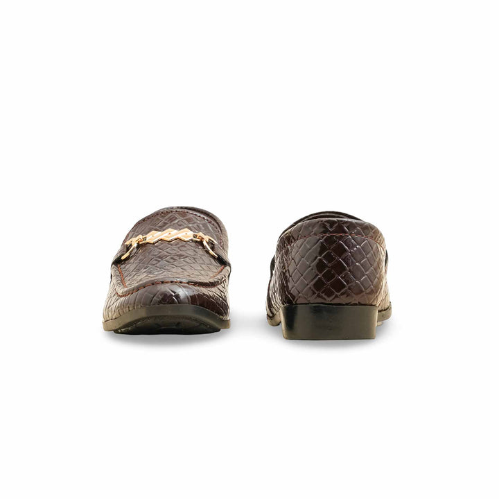 Boys Coffee Formal Shoes KD2495