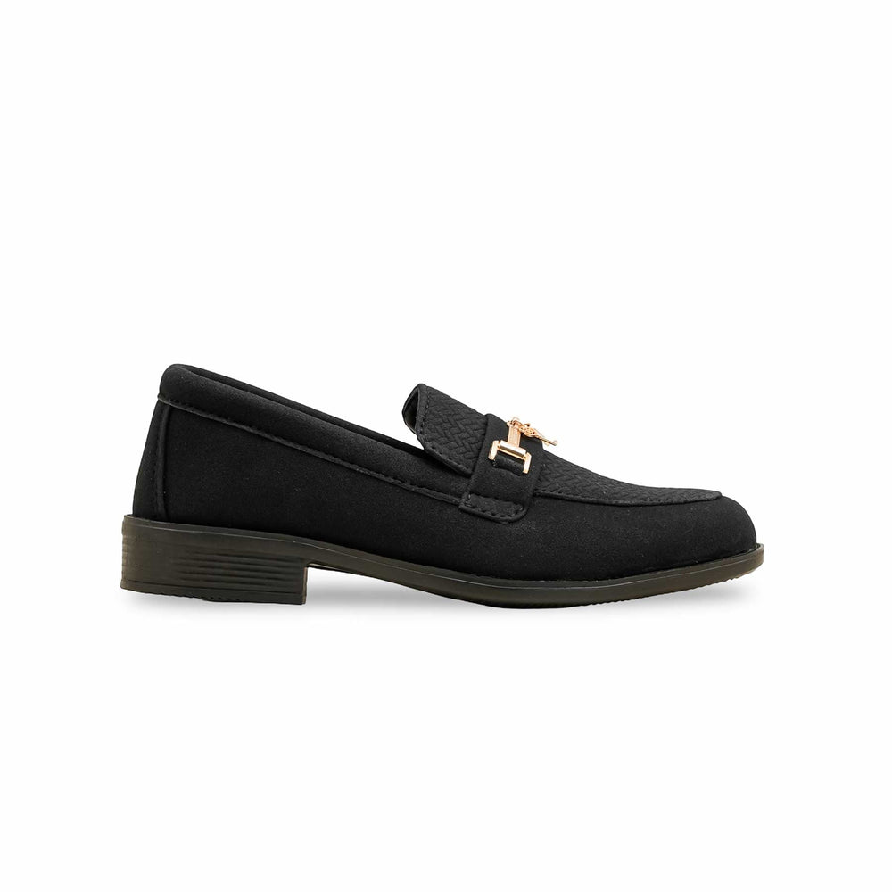 Boys Black Formal Shoes KD2496