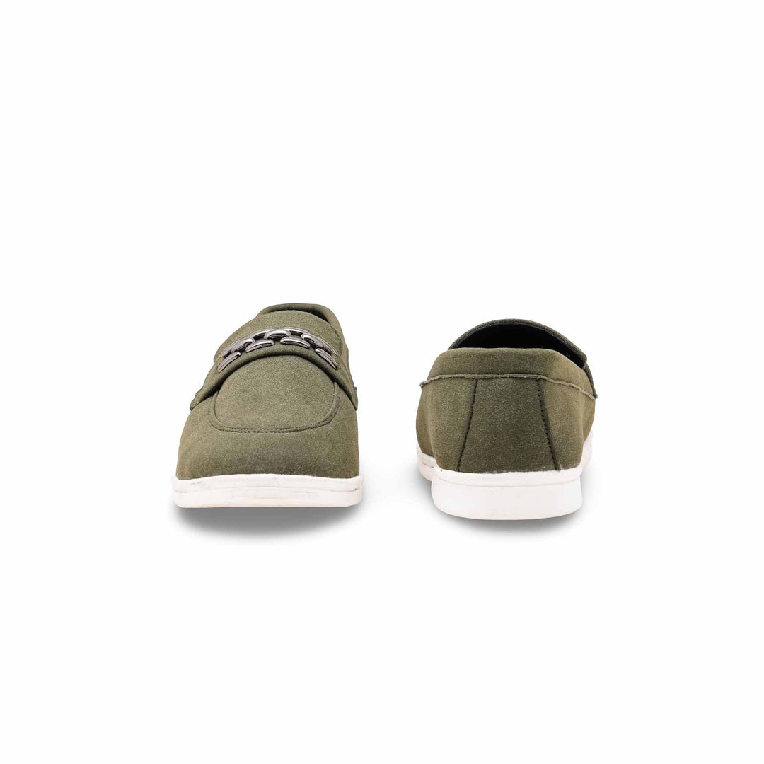 Boys Green Formal Shoes KD2499
