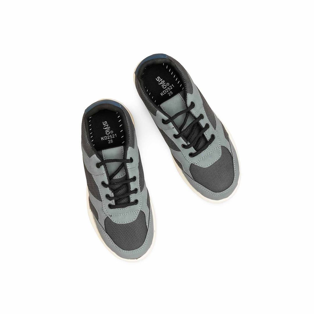Boys Grey Casual Jogger KD2521