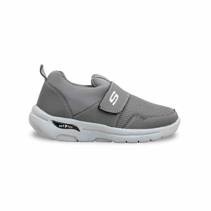 Boys Grey Casual Canvas KD2533