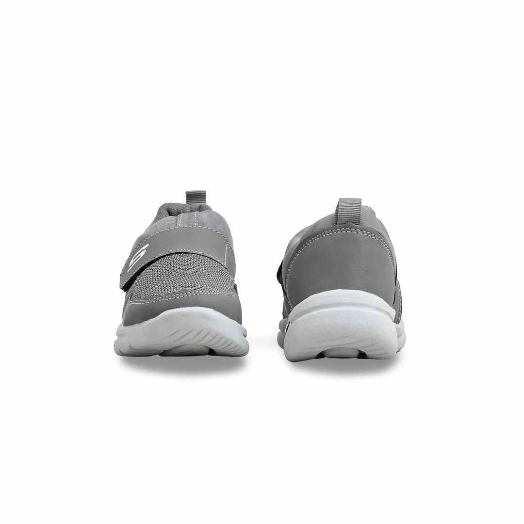 Boys Grey Casual Canvas KD2533