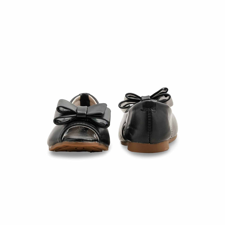 Girls Black Formal Pumps KD2541
