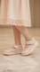 Girls Pink Formal Pumps KD2548
