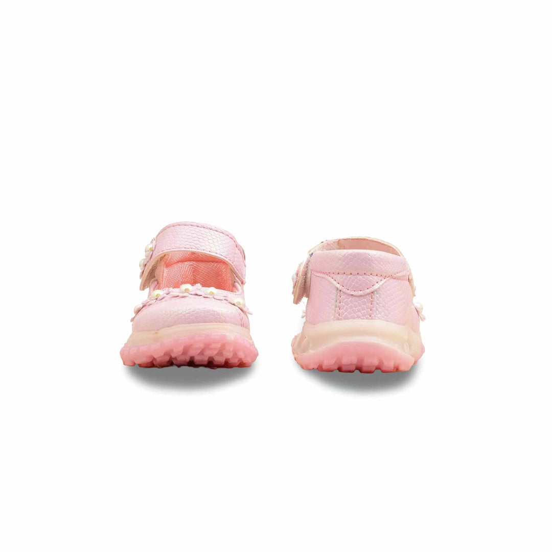 Girls Pink Formal Pumps KD2549
