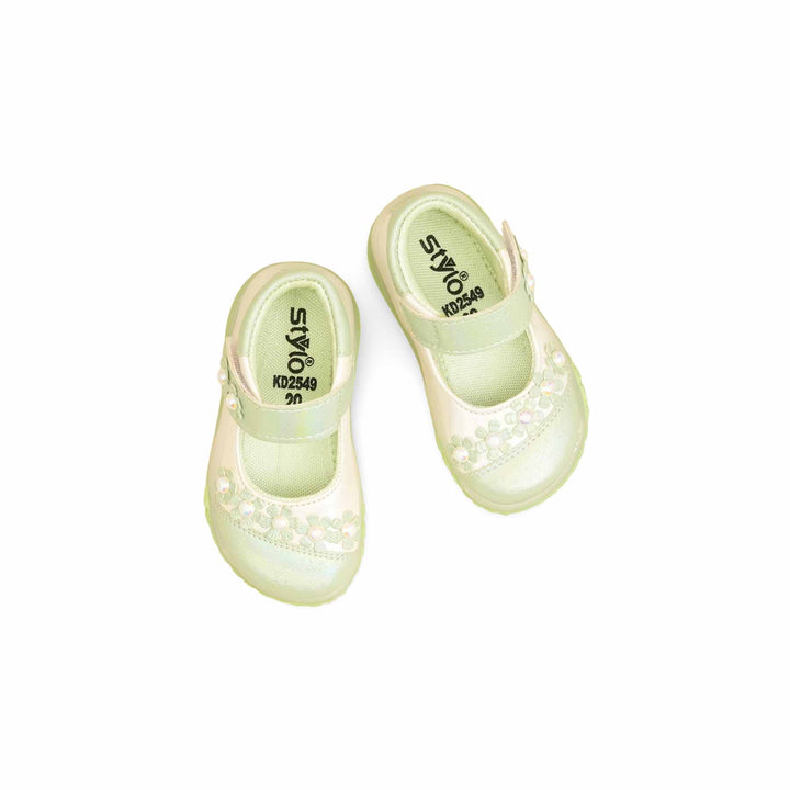 Girls PISTAGREEN Formal Pumps KD2549