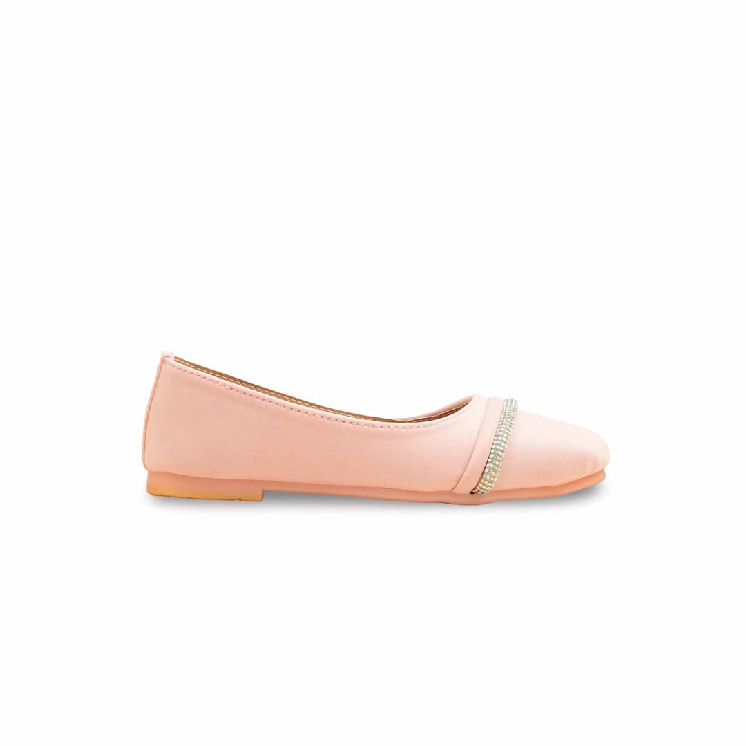 Girls Pink Formal Pumps KD2570