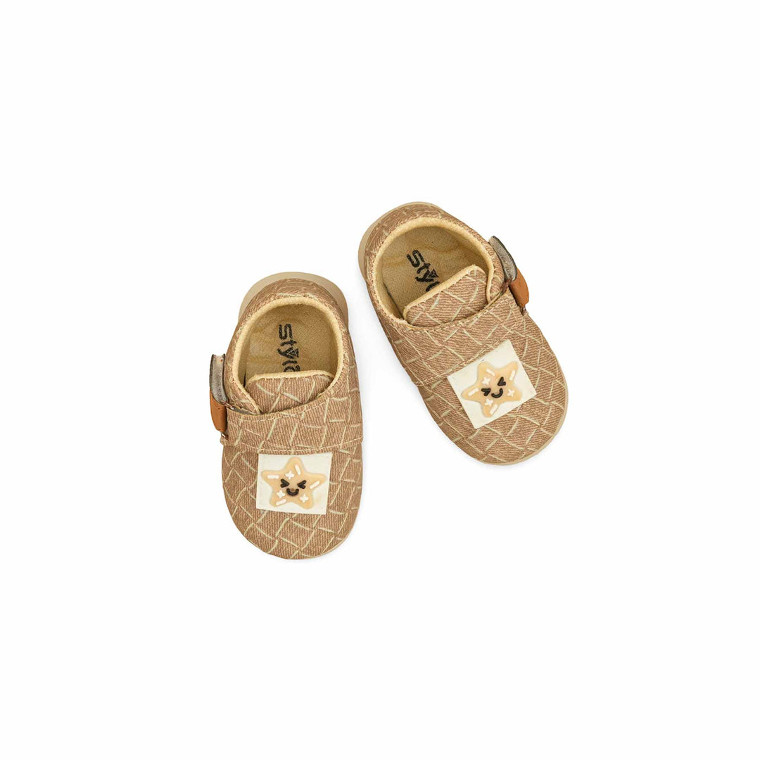 Babies Brown Casual Booties KD2589
