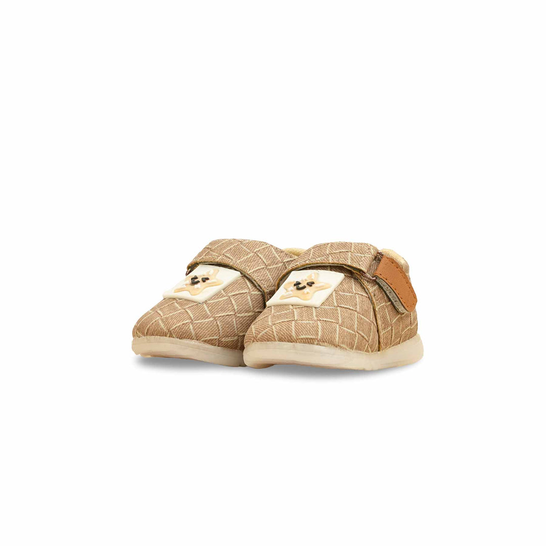 Babies Brown Casual Booties KD2589