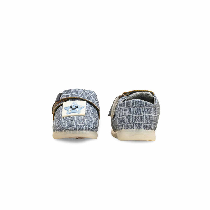 Babies Blue Casual Booties KD2589