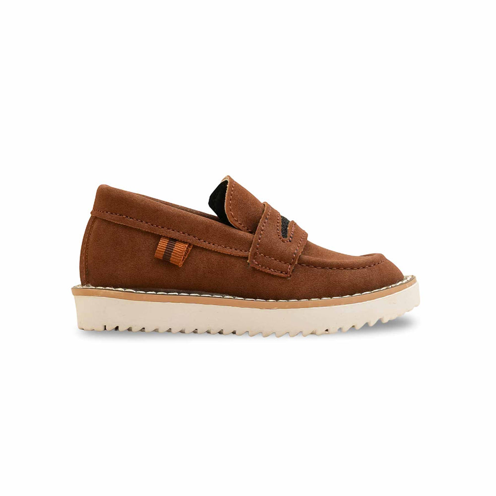 Boys Mustard Formal Moccasin KD2604