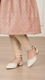 Girls Pink Fancy Pumps KD2625
