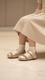 Girls Golden Fancy Pumps KD2634