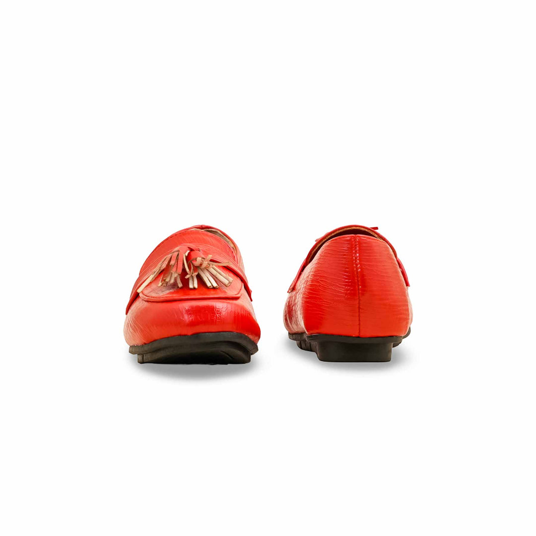 Girls Red Formal Pumps KD2642