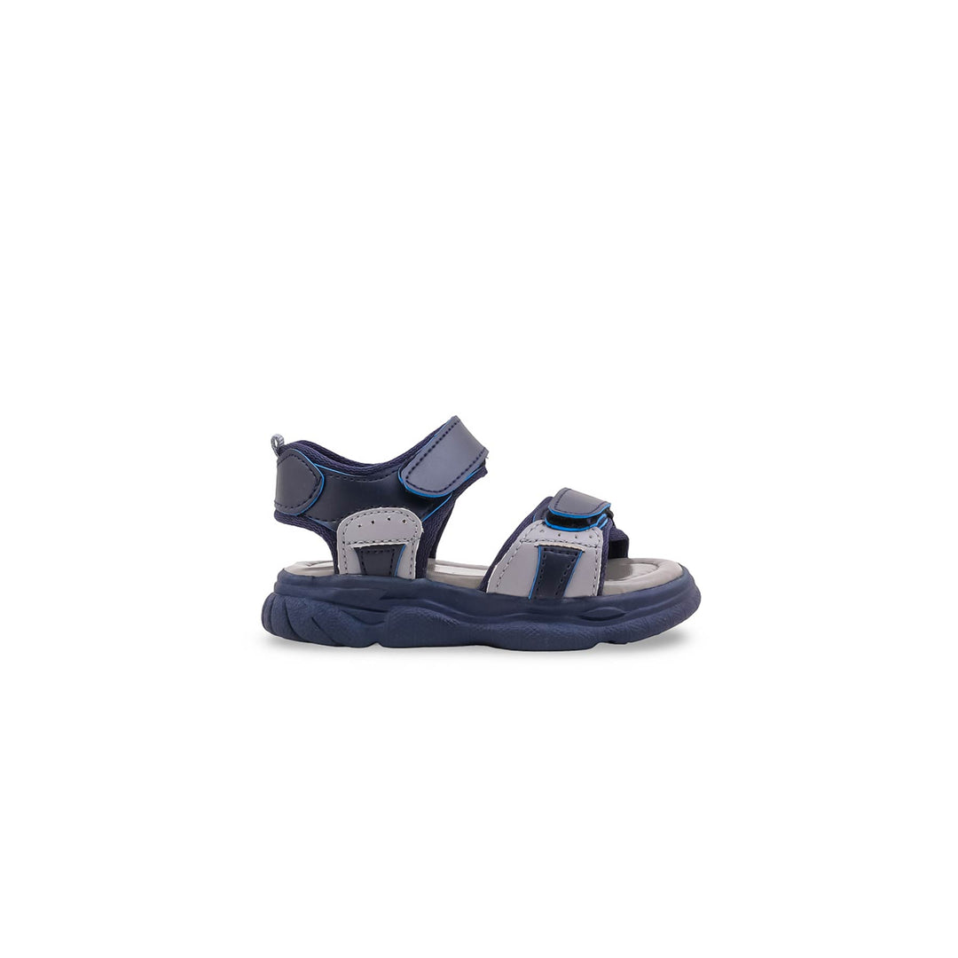 Boys Navy Casual Sandal KD2649