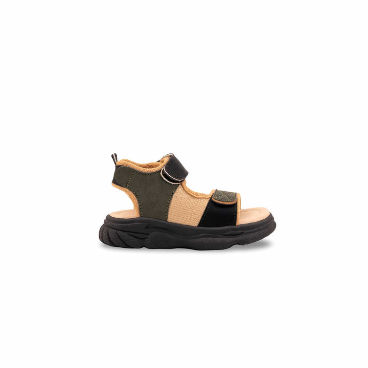 Boys Grey Casual Sandal KD2650