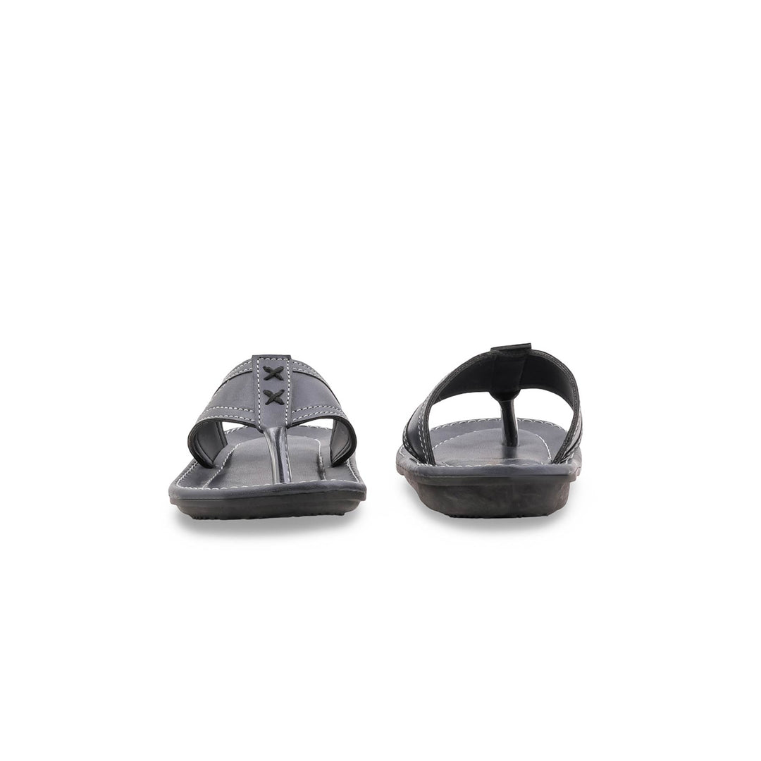 Boys Grey Casual Slipper KD2653