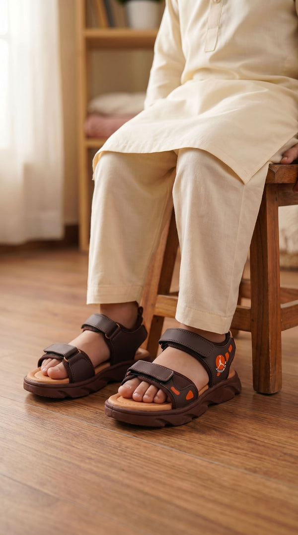 Boys Coffee Casual Sandal KD2659