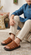 Boys Mustard Formal Slipper KD2661