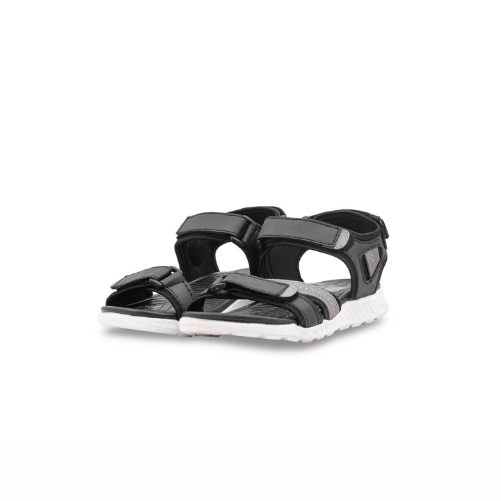 Boys Black Casual Sandal KD2668