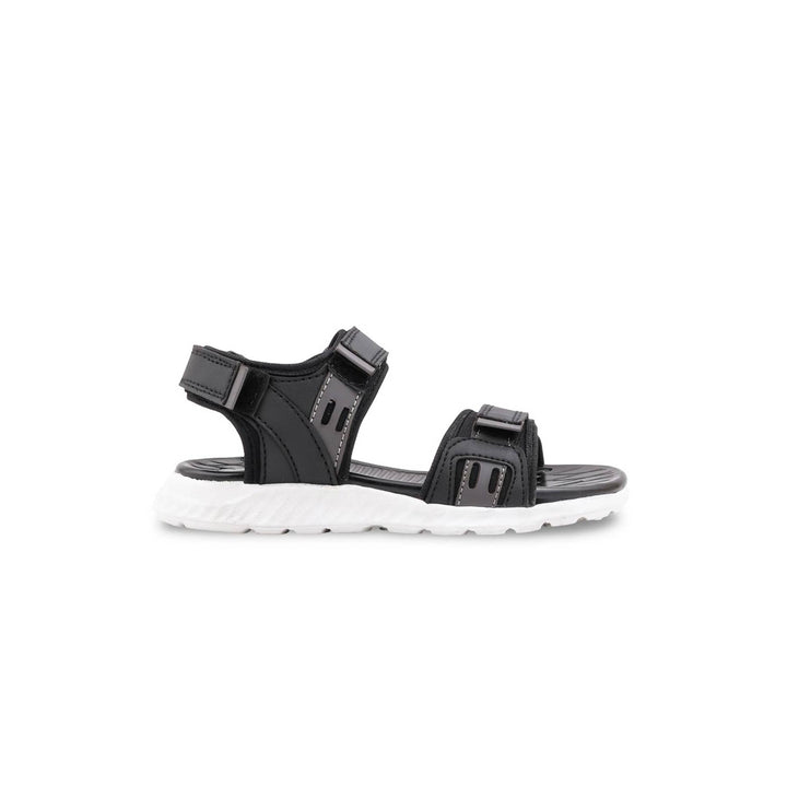 Boys Black Casual Sandal KD2669