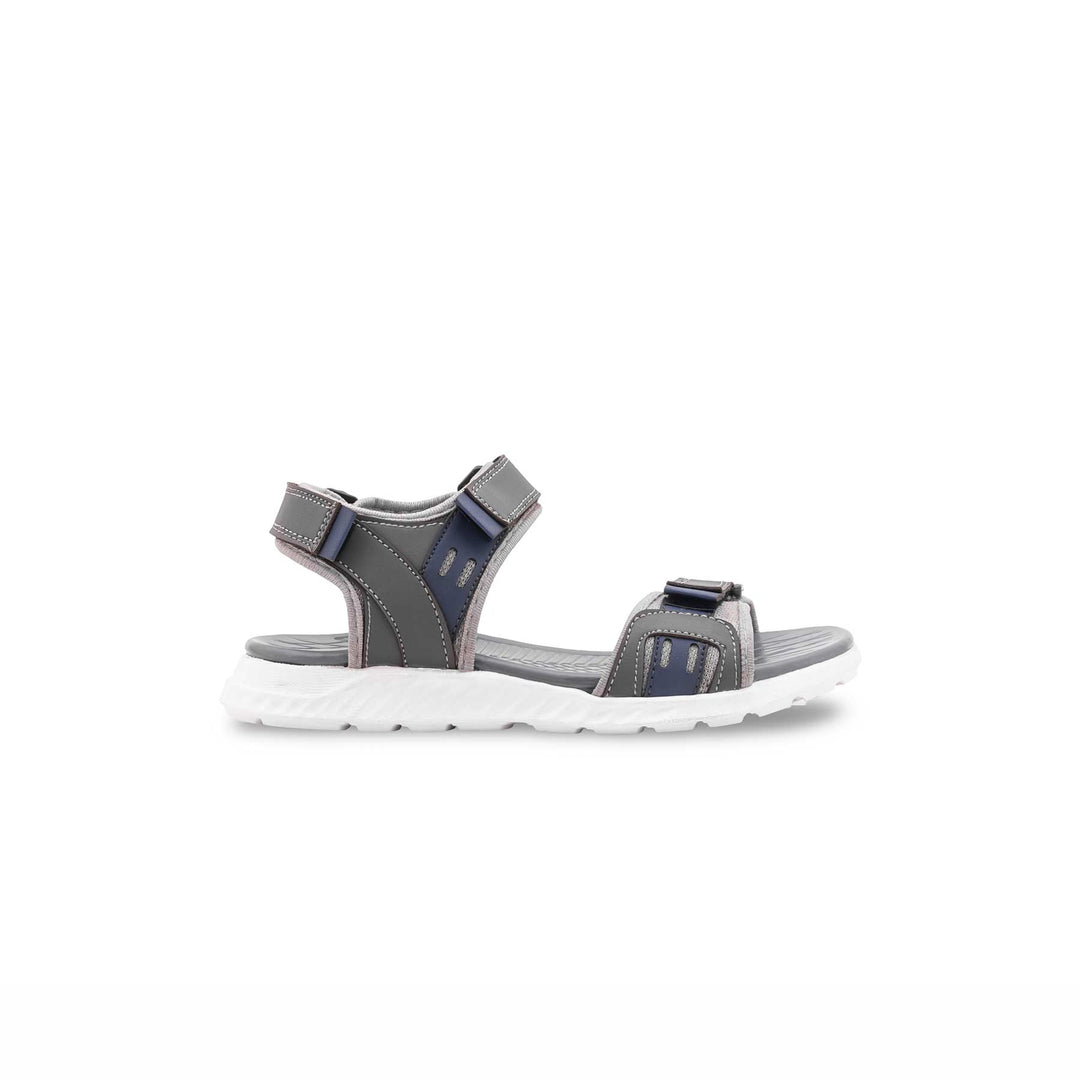 Boys Grey Casual Sandal KD2669